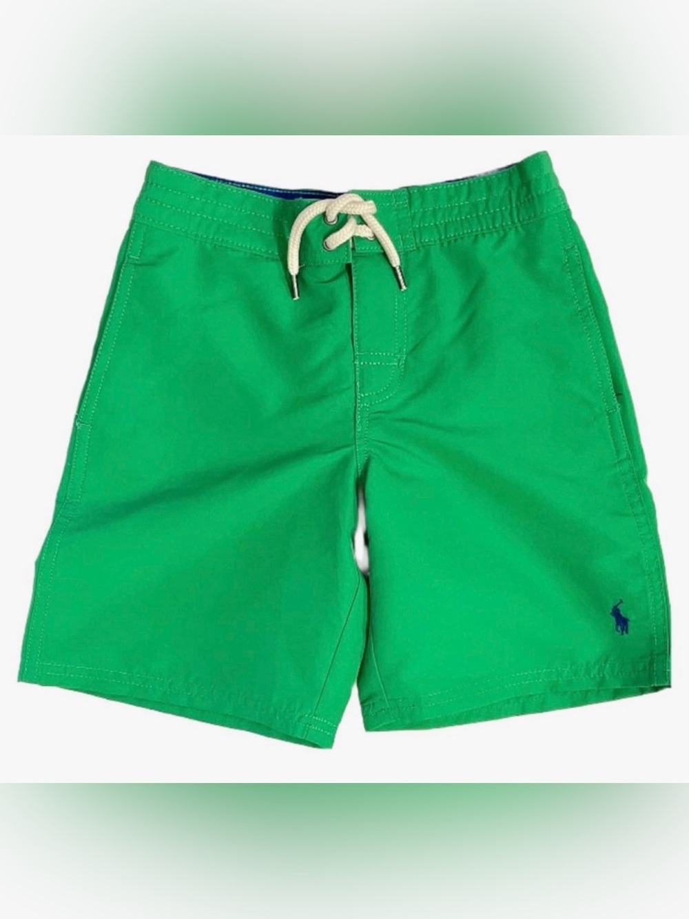 Polo by Ralph Lauren Green Boys' Swim Trunks with Drawstring (Size: 2T)